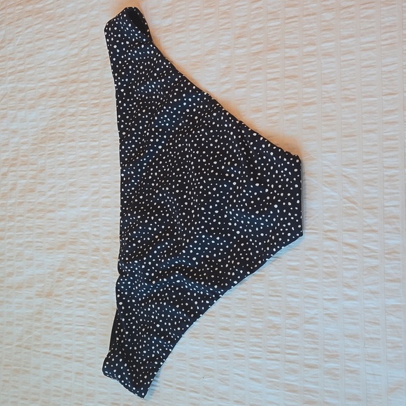 NWT*J CREW Hipster bikini bottom in Navy & white polka dots women 2X style BH535 - Picture 6 of 11